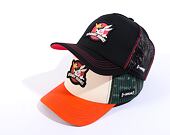 Kšiltovka Capslab Looney Tunes - Daffy and Bugs Bunny Trucker Black / Red