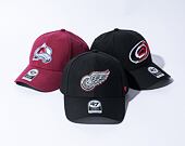 Kšiltovka '47 Brand NHL Detroit Red Wings Metallic Snap MVP Black