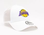 Kšiltovka New Era 9FORTY Trucker NBA Home Field Los Angeles Lakers White / Yellow