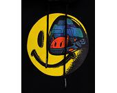 Mikina s kapucí Market Smiley Conflicted Hoodie Black