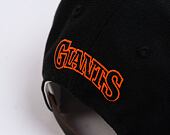 Kšiltovka New Era 9FIFTY MLB Coops Side Patch Retro Crown San Francisco Giants Black / Orange