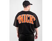 Triko New Era NBA Infill Logo Oversized Tee New York Knicks Black / Rush Orange