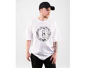 Triko New Era NBA Infill Logo Oversized Tee Brooklyn Nets White / Black