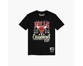 Triko Mitchell & Ness Chicago Bulls "Last Dance" 96 Champs Black