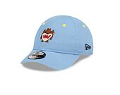 Dětská Kšiltovka New Era 9FORTY Kids Chibi lt Taz Sky Blue / Yellow