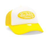 Kšiltovka Von Dutch Trucker Tampa Foam White/Yellow