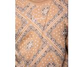 Triko Karl Kani Small Signature Paisley Tee sand/black/white