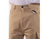 Kraťasy Karl Kani Small Signature Washed Cargo Shorts taupe