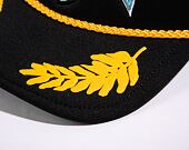 Kšiltovka Mitchell & Ness Nhl Gold Leaf Trucker Kraken Black