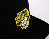 Kšiltovka Mitchell & Ness Nba Black Cord Snapback Hwc Supersonics Black