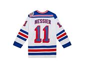 Dres Mitchell & Ness NHL White Jersey New York Rangers White