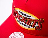 Kšiltovka Mitchell & Ness NBA Team Seal Trucker HWC Rockets Red