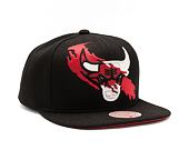 Kšiltovka Mitchell & Ness NBA Paint By Number Snapback Bulls Black