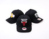 Kšiltovka Mitchell & Ness NBA Team Logo Hc Cr Snapback Bulls Black
