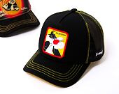 Kšiltovka Capslab Looney Tunes - Sylvester Black / Yellow