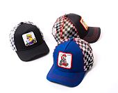 Kšiltovka Capslab Mario Kart - Mario Blue/Red/Checkered