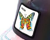 Kšiltovka Goorin - 'Butterflies Pack' - Phresh with an F - Black / Beige