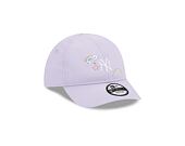 Dětská Kšiltovka New Era 9FORTY Kids MLB Starry New York Yankees Pastel Lilac