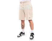 Kraťasy Karl Kani College Signature Sweatshorts Off White