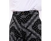 Kalhoty Karl Kani Small Signature Washed Paisley Cargo Pants Vintage Black
