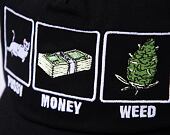 Kšiltovka RIP N DIP Pussy Money Weed Trucker Hat (Black) RND10127