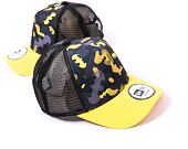 Dětská Kšiltovka New Era 9FORTY Kids A-Frame Trucker DC Print Batman Black / Upright Yellow