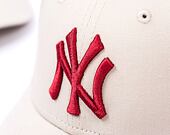 Dětská Kšiltovka New Era 9FORTY Kids MLB League Essential New York Yankees Stone / Cardinal