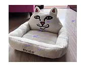 Malý Pelech pro zvíře RIP N DIP Lord Nermal Small Pet Bed RND10047 White