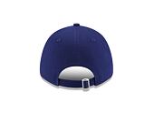 Kšiltovka New Era 9FORTY MLB Team Side Patch Los Angeles Dodgers Dark Royal / Optic White