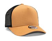 Kšiltovka State of WOW UPFRONT Reed Trucker Cap Camel/Black