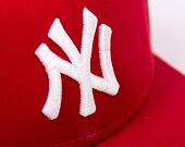 Kšiltovka New Era - MLB Basic 9FIFTY - NY Yankees - Scarlet / White