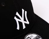 Dětská kšiltovka New Era 9FORTY Kids MLB League Essential infant New York Yankees Black / White