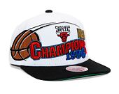 Kšiltovka Mitchell & Ness 96 Champions Wave 2T Snapback Hwc Chicago Bulls White / Black