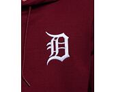 Mikina New Era League Essentials Oversized Hoody Detroit Tigers Cardinal / Optic White