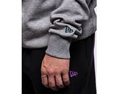 Mikina New Era MLB Large Logo Oversized Crewneck Oakland Athletics Cooperstown Heather Gray / Dark G