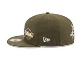 Kšiltovka New Era 59FIFTY MLB 5 Olive WS Chicago White Sox New Olive / White