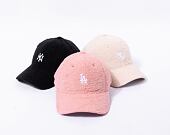 Dámská kšiltovka New Era 9FORTY Womens MLB Teddy Los Angeles Dodgers Litmus Pink / White