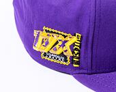Kšiltovka New Era 9FIFTY NBA Patch Los Angeles Lakers True Purple / Upright Yellow