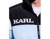Bunda Karl Kani Retro Essential Puffer Jacket light blue