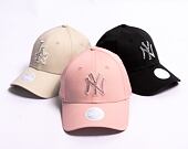 Dámská Kšiltovka New Era 9FORTY Womens MLB Diamante New York Yankees Pastel Pink