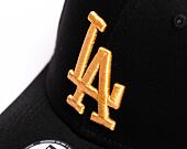 Dětská Kšiltovka New Era 9FORTY Kids MLB League Essential Los Angeles Dodgers Black / Bronze
