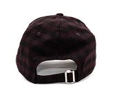 Kšiltovka New Era 9FORTY MLB Flannel New York Yankees Cardinal / White