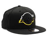 Kšiltovka New Era 9FIFTY NBA Split Logo Los Angeles Lakers Black / Purple