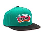 Kšiltovka Mitchell & Ness Nba Heat Up Snapback Hwc San Antonio Spurs Teal