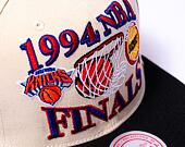 Kšiltovka Mitchell & Ness Nba Finals Remix Snapback Hwc Finals Rockets Vs. Knicks Off White
