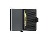 Peněženka Secrid Miniwallet Cubic Black-Titanium