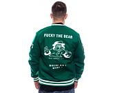 Bunda The Dudes Test Subject 1 Varsity Jacket Bottle Green