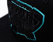 Kšiltovka Mitchell & Ness Tc Bottoms Snapback Hwc NBA VANCOUVER GRIZZLIES Black