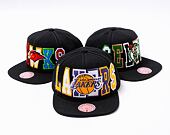 Kšiltovka Mitchell & Ness Varsity Bust Snapback NBA LOS ANGELES LAKERS Black