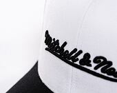 Kšiltovka Mitchell & Ness Branded Comfy Core Stretch Snapback White-Black